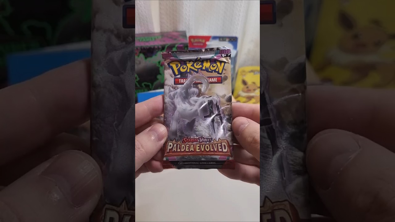 🤑 ПОТРАТИЛ ЗАРПЛАТУ НА БУСТЕРЫ... СТОИЛО ЛИ? #кки  #покемонкарты #pokemoncards #paldeaevolved