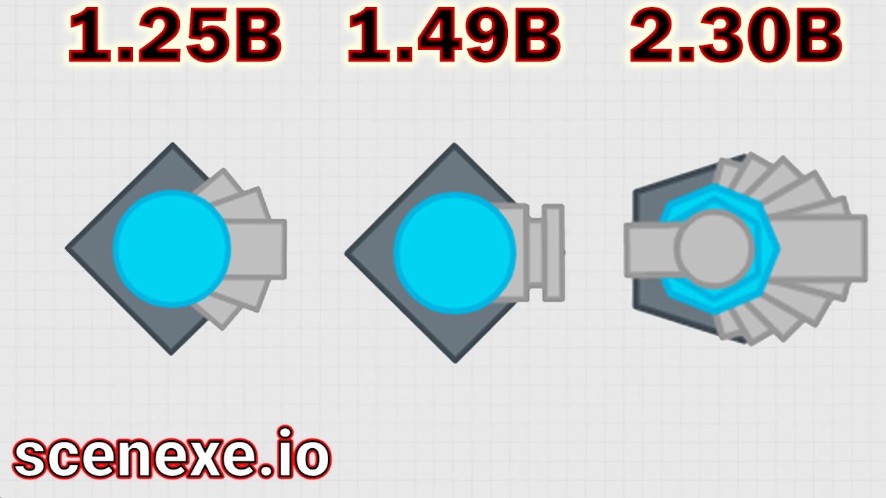 Scenexe.io - More 1 Billion Highscores (Pentashot, Disperse, Manufacturer)