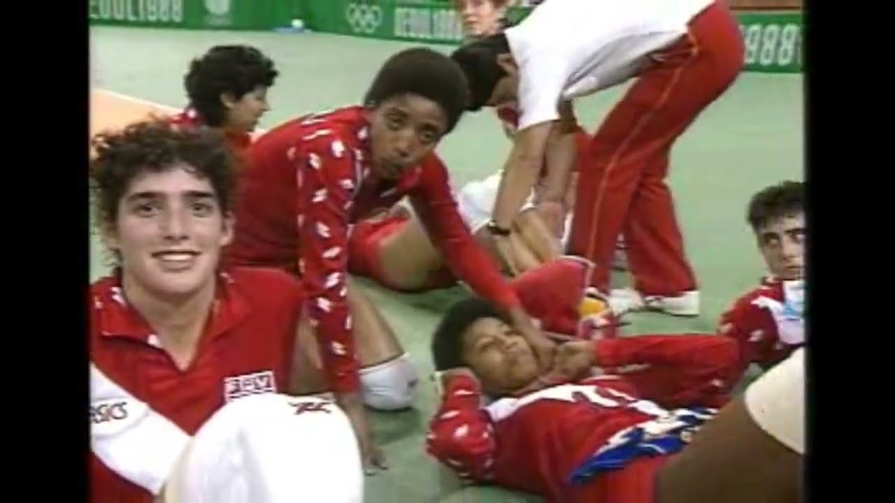 Seoul 88 Volleyball | Peru vs. USA - Set 5 (Original Footage)