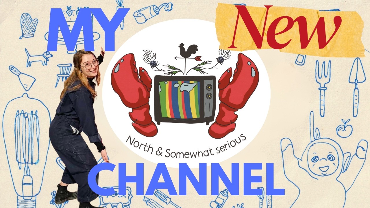 I present you .... North and somewhat serious !!   #newchannel #diy #homestead #artist