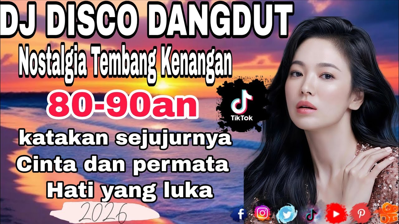 DJ DISCO DANGDUT VIRAL TIKTOK‼️ NOSTALGIA TEMBANG KENANGAN NEW PLAYLIST