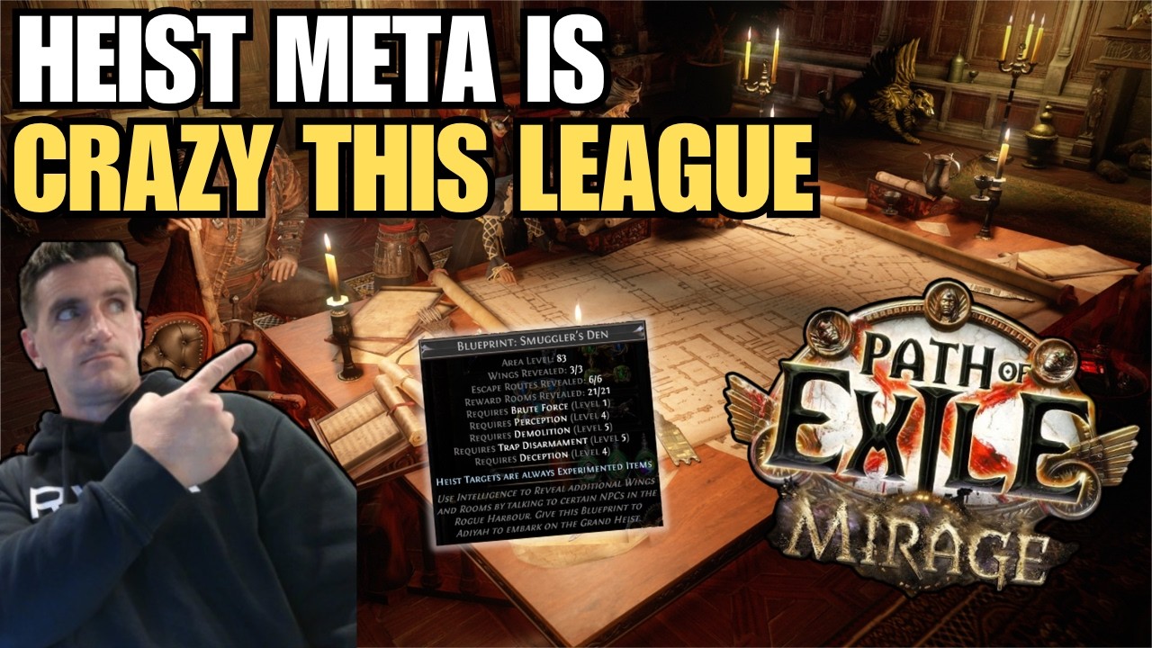 Мета &laquo;Ограбление&raquo; в Лиге Мираж просто БЕЗУМНАЯ | Path of Exile 3.28