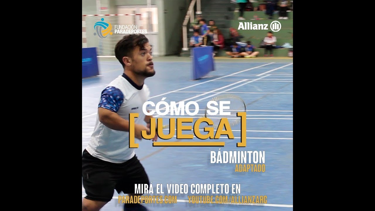 ¿Cómo se juega? Parabádminton (versión completa)