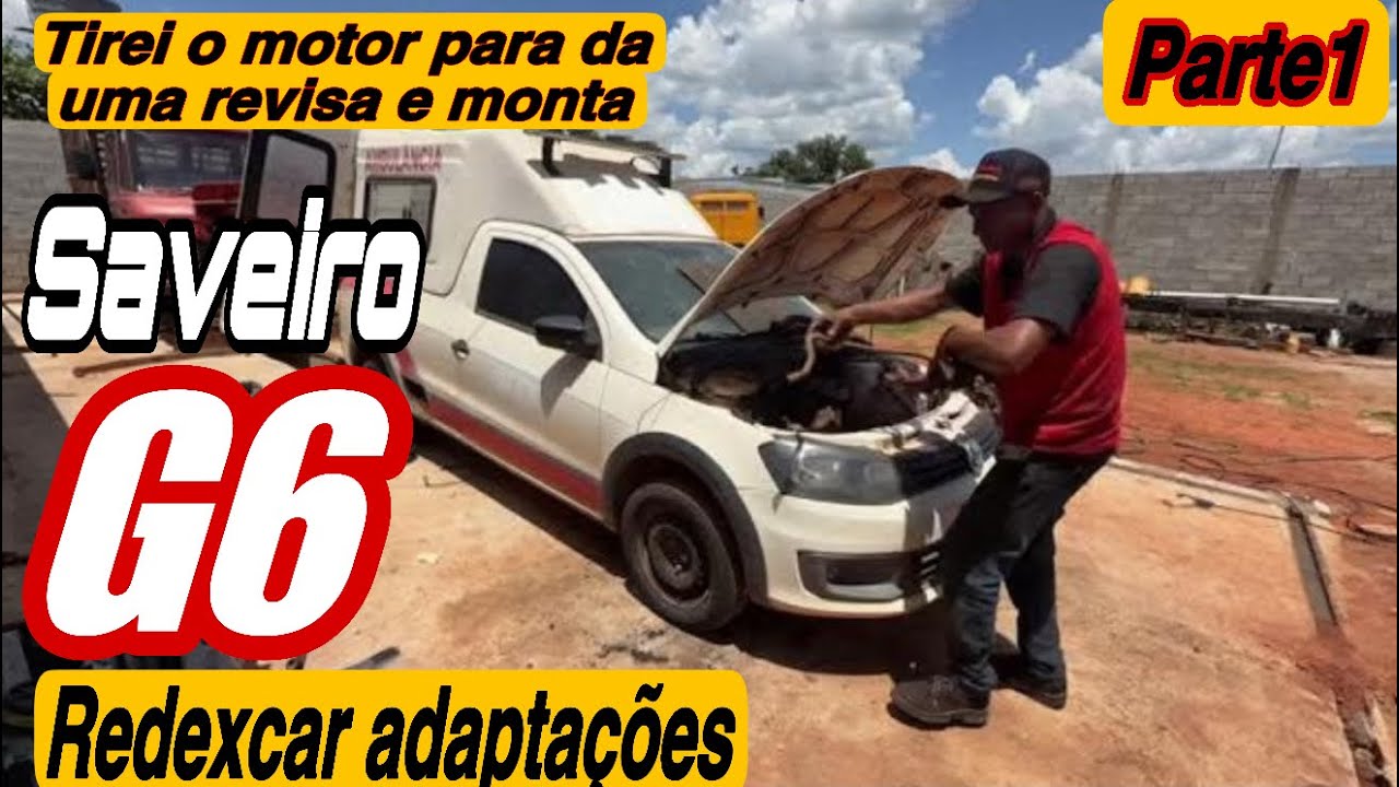 Nova ferramenta de trabalho Saveiro g6 da Redexcar parte1 início dos trabalhos para conta parte1