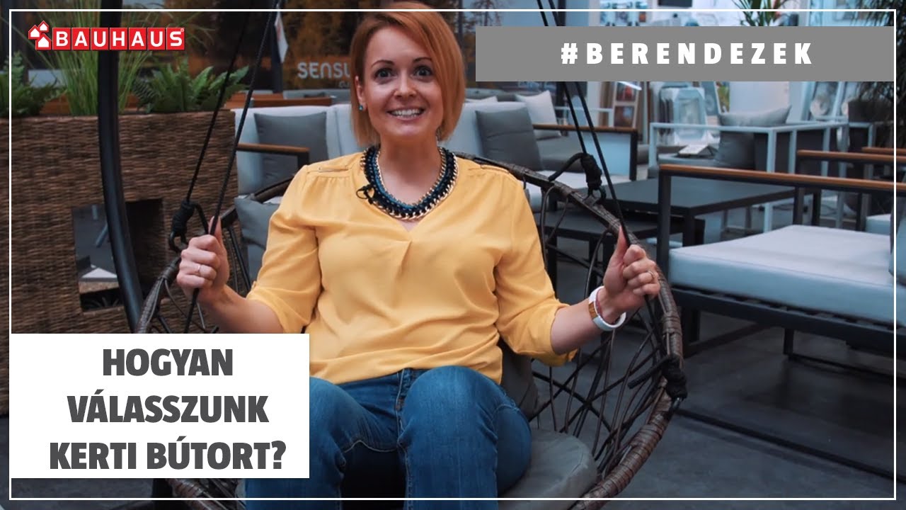 Hogyan v&aacute;lasszunk kerti b&uacute;tort? | #BERENDEZEK