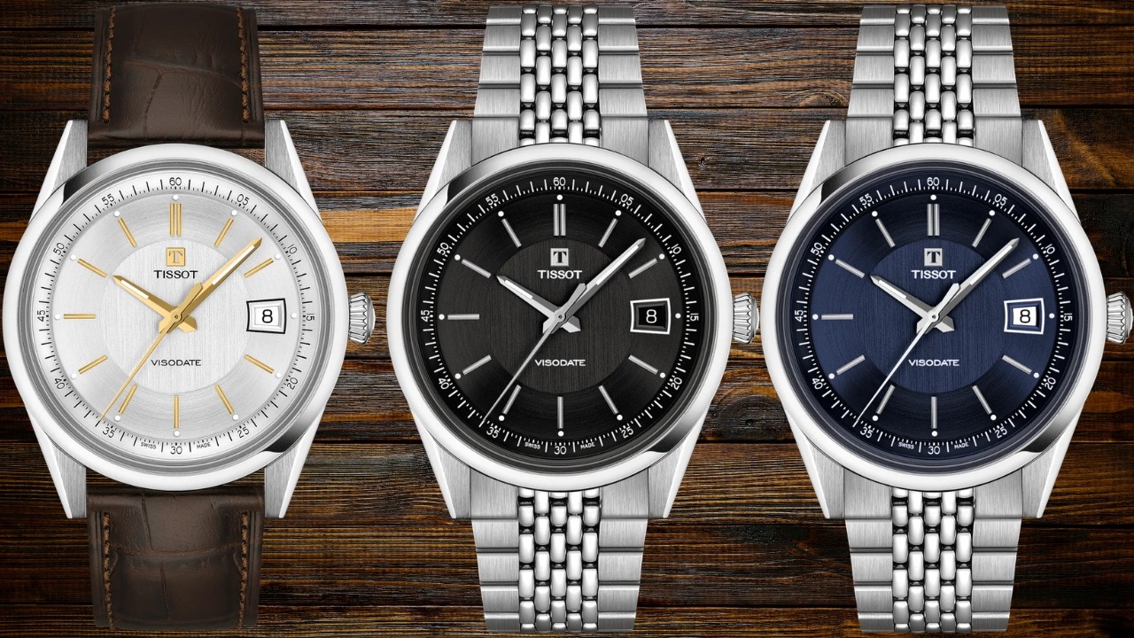 Коллекция Tissot Visodate 2026 - T157.407.16.031.00, T157.407.11.051.00 и T157.407.11.041.00