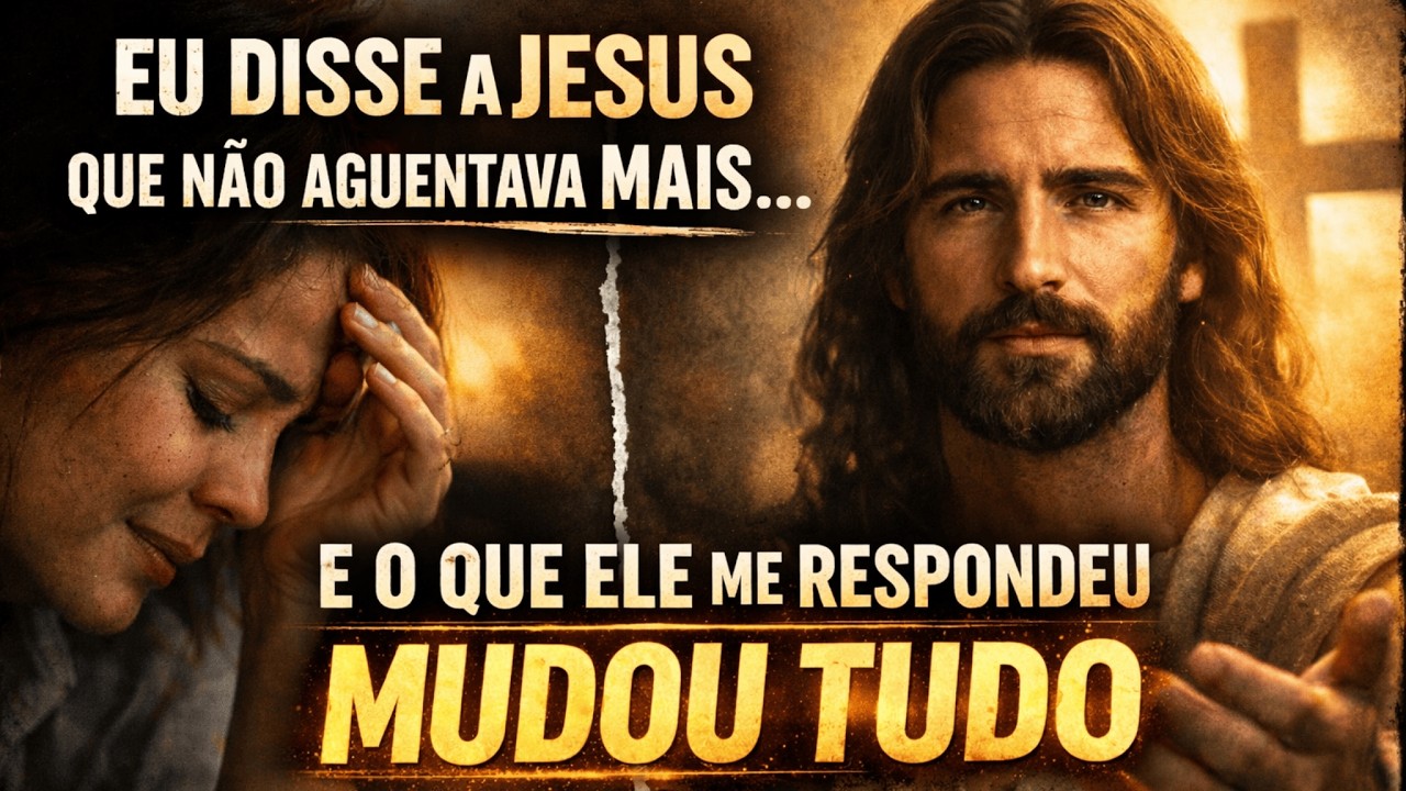 Eu Disse a Jesus Que Não Aguentava Mais… E O Que Ele Me Respondeu Mudou Tudo