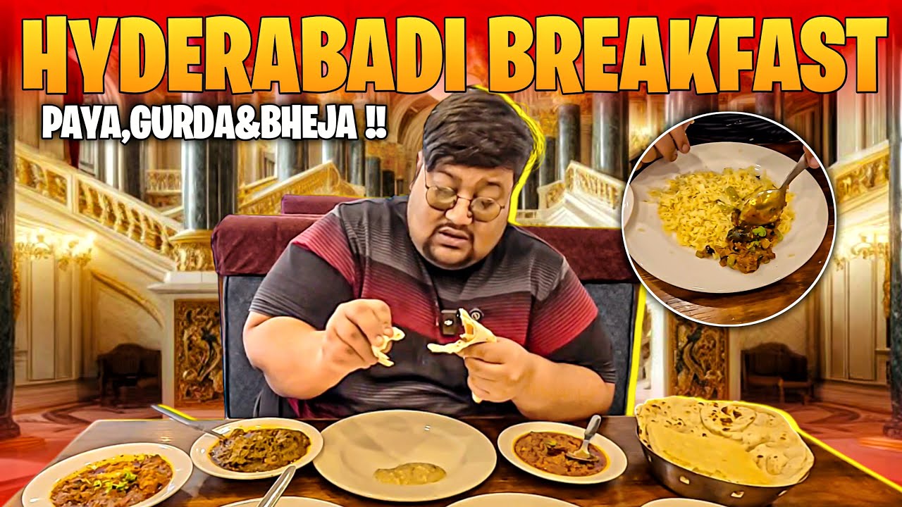 SHADAB Hotel Serves The BEST Hyderabadi Breakfast