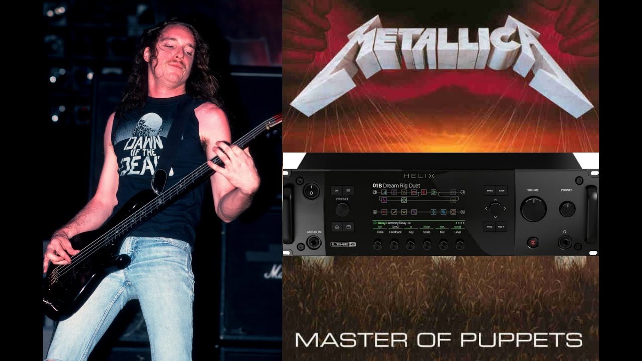 Cliff Burton Master of Puppets Exact Bass Tone - Line 6 Helix