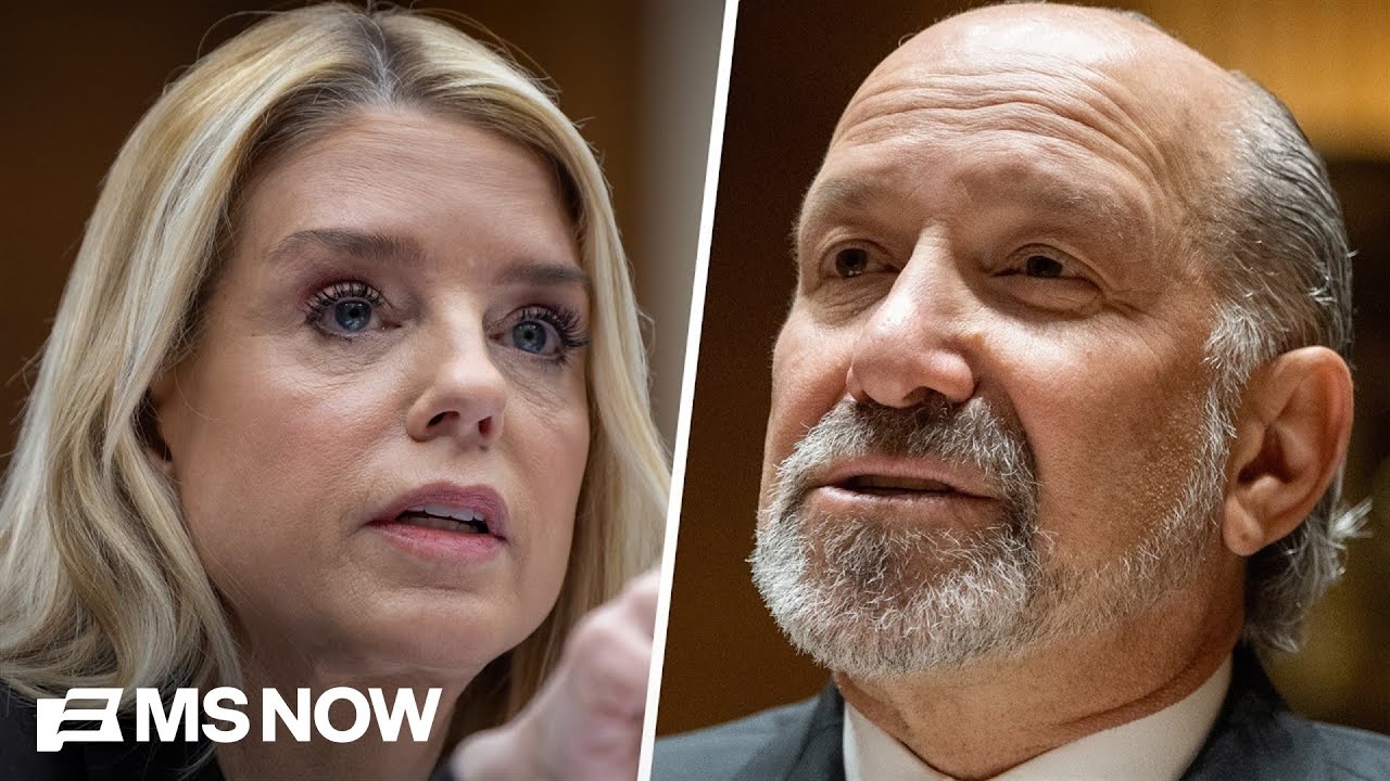 Pam Bondi and Howard Lutnick 'should resign' over Epstein: Top Oversight Dem
