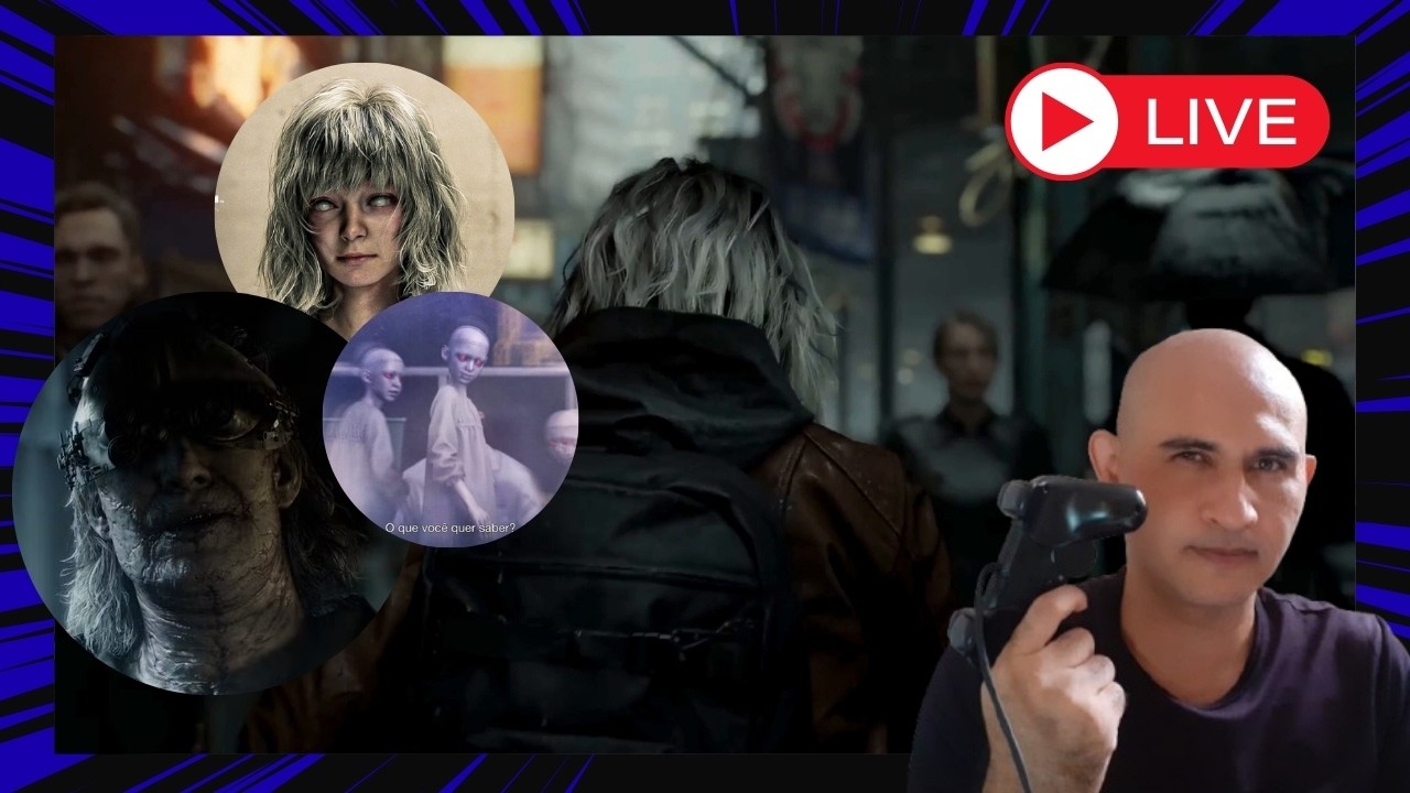 LIVE: Conversando sobre o trailer 4 de Resident Evil 9 | Novo projeto W e Raccoon