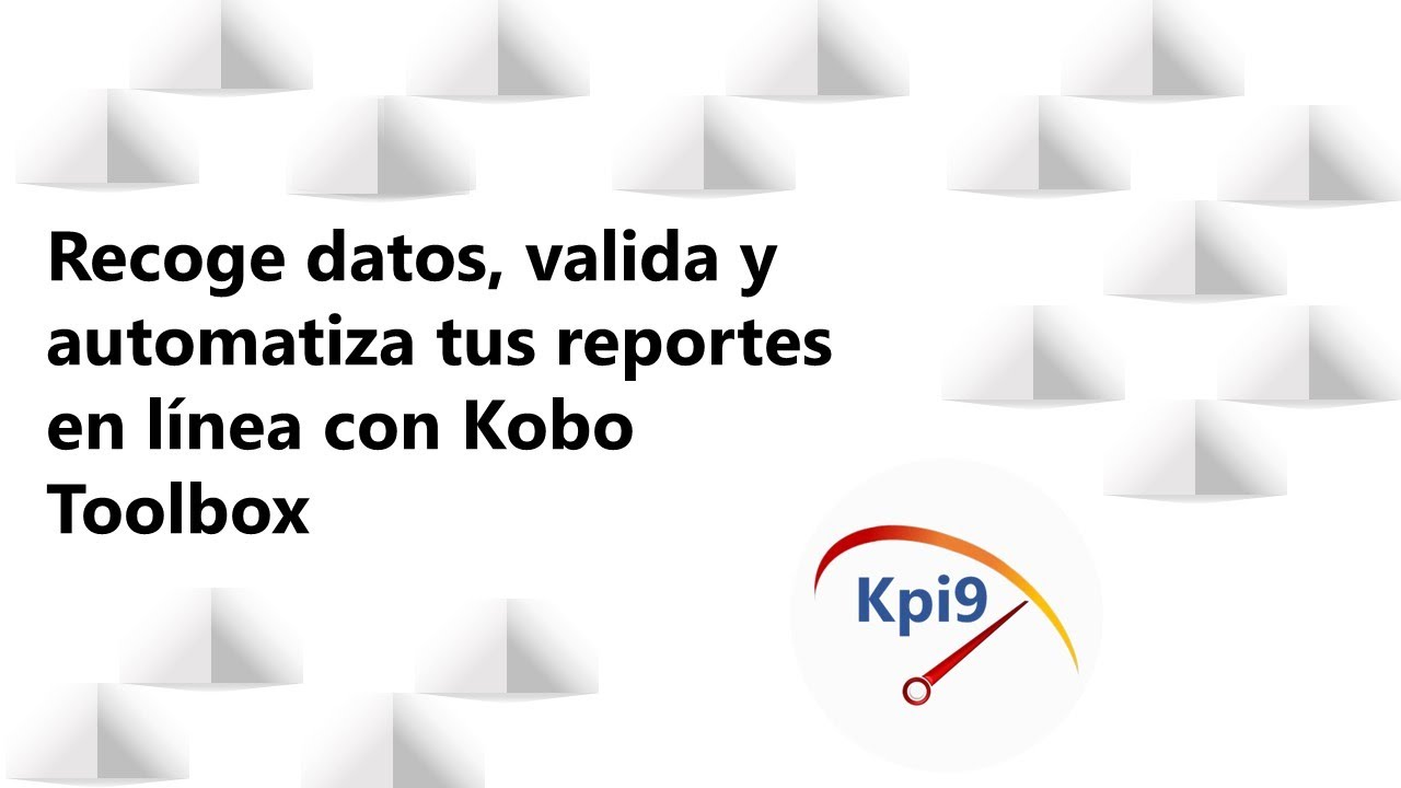 Crea formularios, automzatiza registros y conectarlos a Excel o Power BI utilizando Kobo Toolbox.