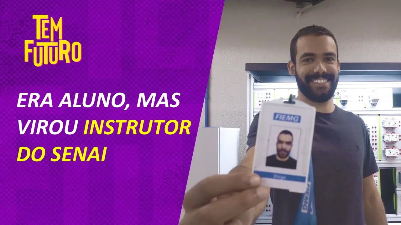 De aluno para instrutor do SENAI