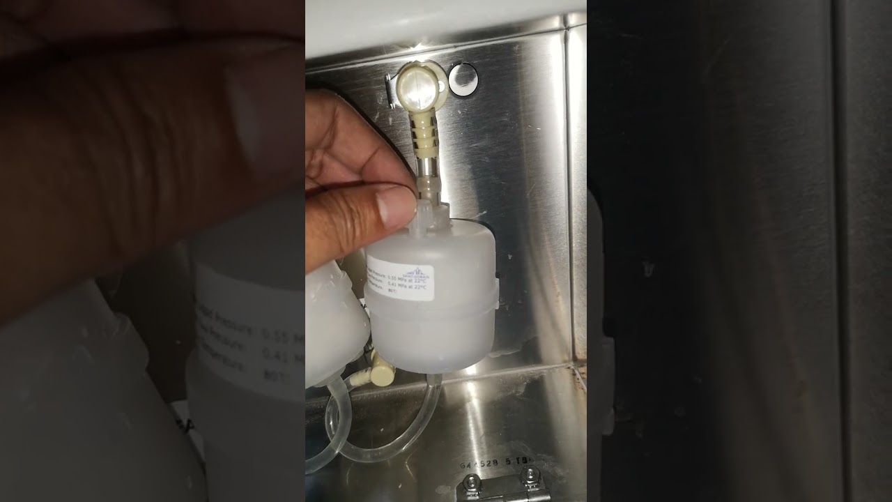 FACSCanto II Prime after tank refill procedure