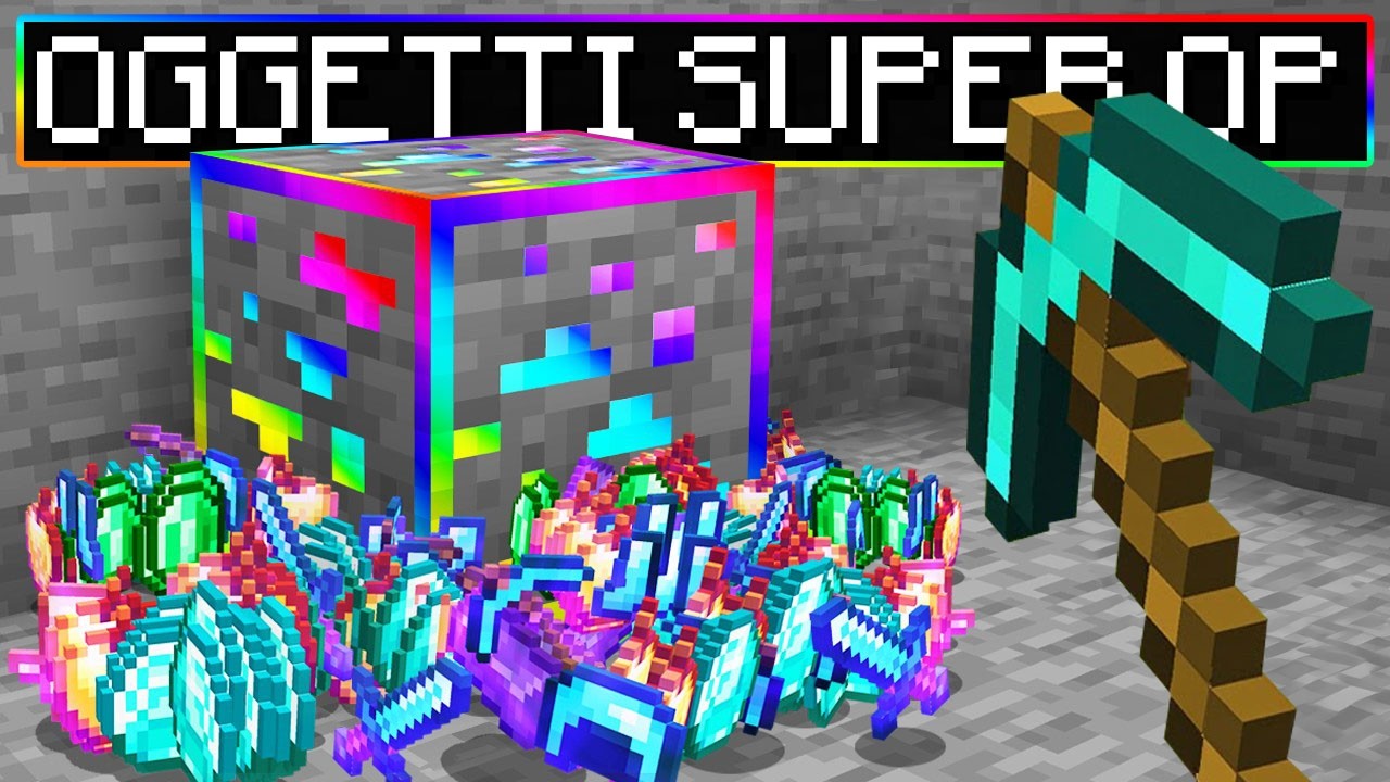 MINECRAFT MA con OGGETTI SUPER OP
