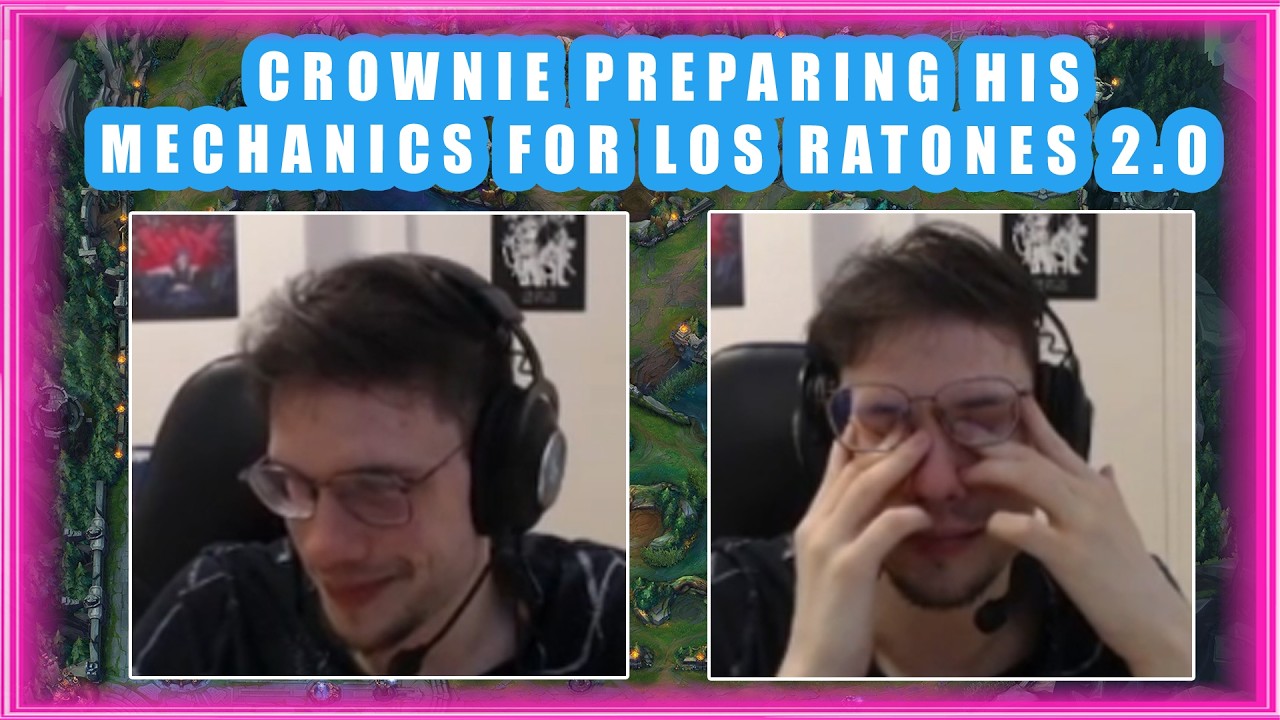 Crownie Preparing His MECHANICS for LOS RATONES 2.0 👀 [FUNNY]