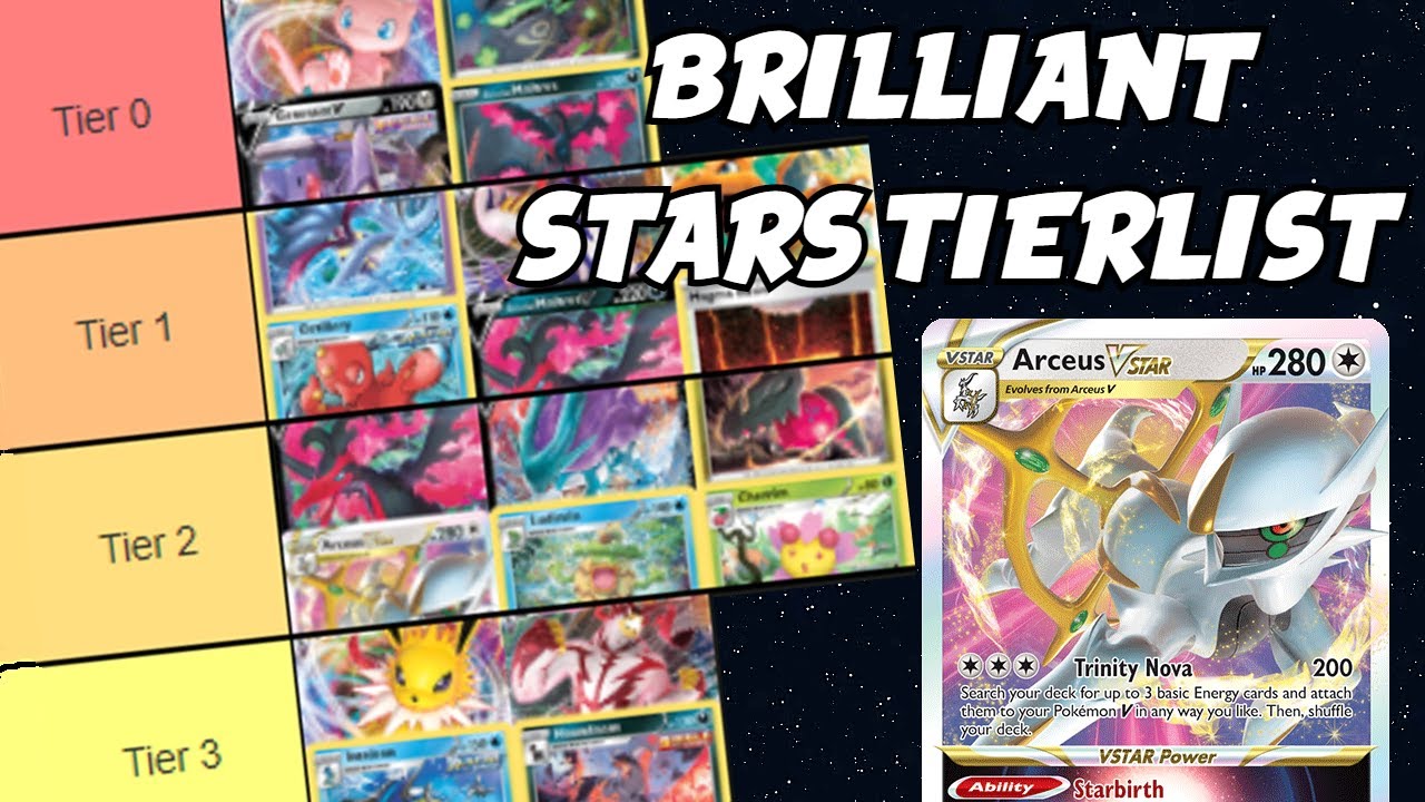 Pokemon Brilliant Stars Speculative Tier List!