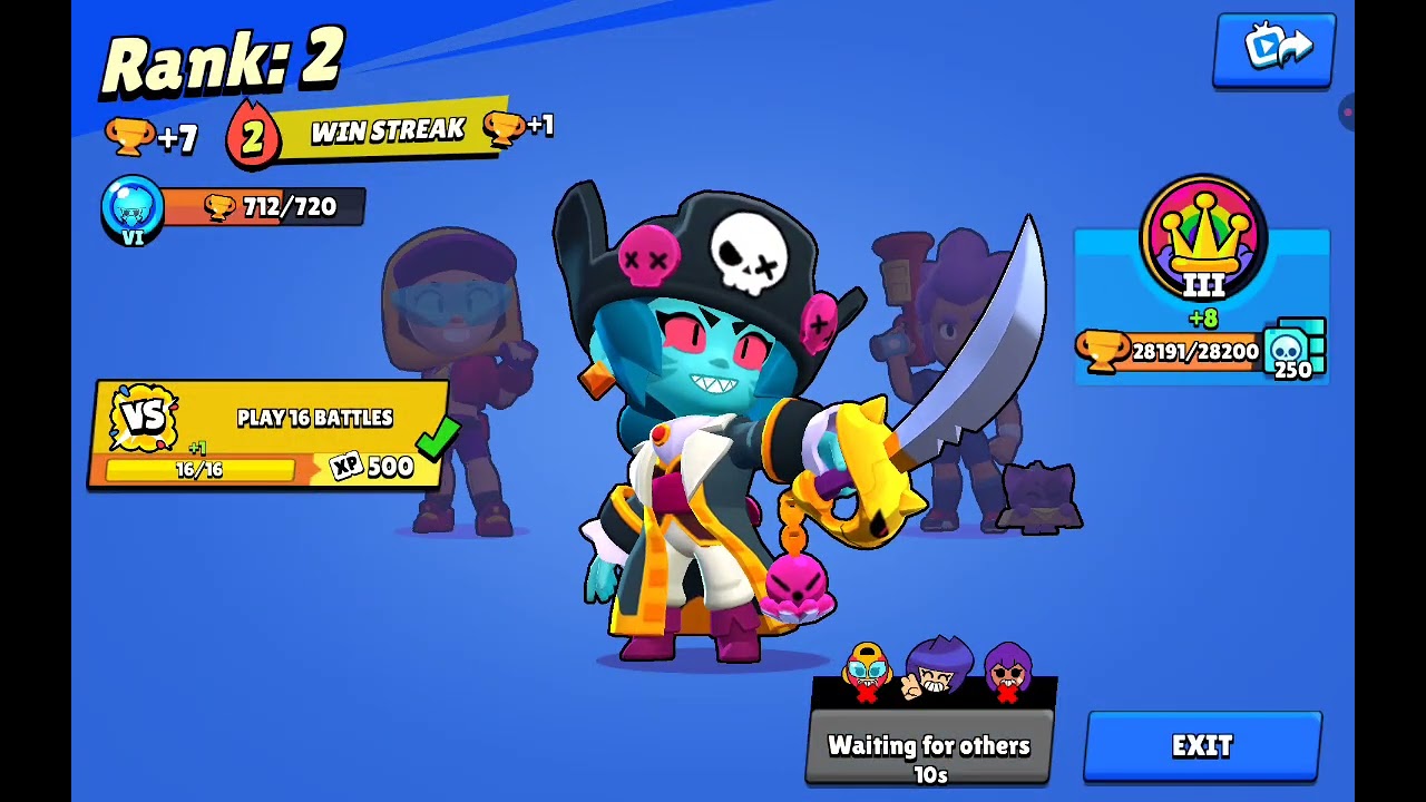 Brawl pushen counter 14 trofies