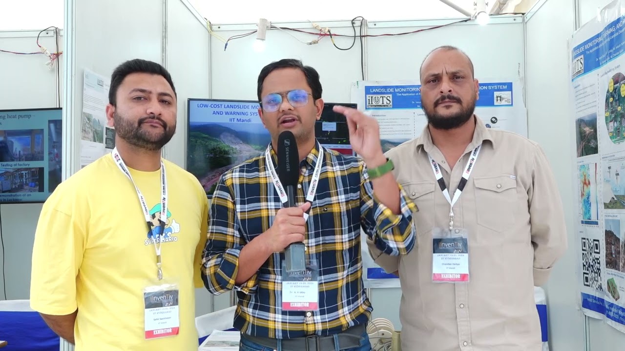 IInvenTiv-2024 ST9:  Landslide Monitoring and Early Warning System (IIT Mandi)