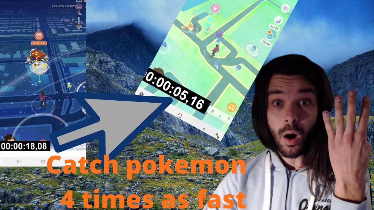 Quick Tutorial: The fast catch trick, how to catch pokemon 4 times faster.