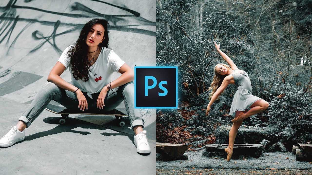 How to Make This Easy CYAN and ORANGE Color Grading Effect in Photoshop