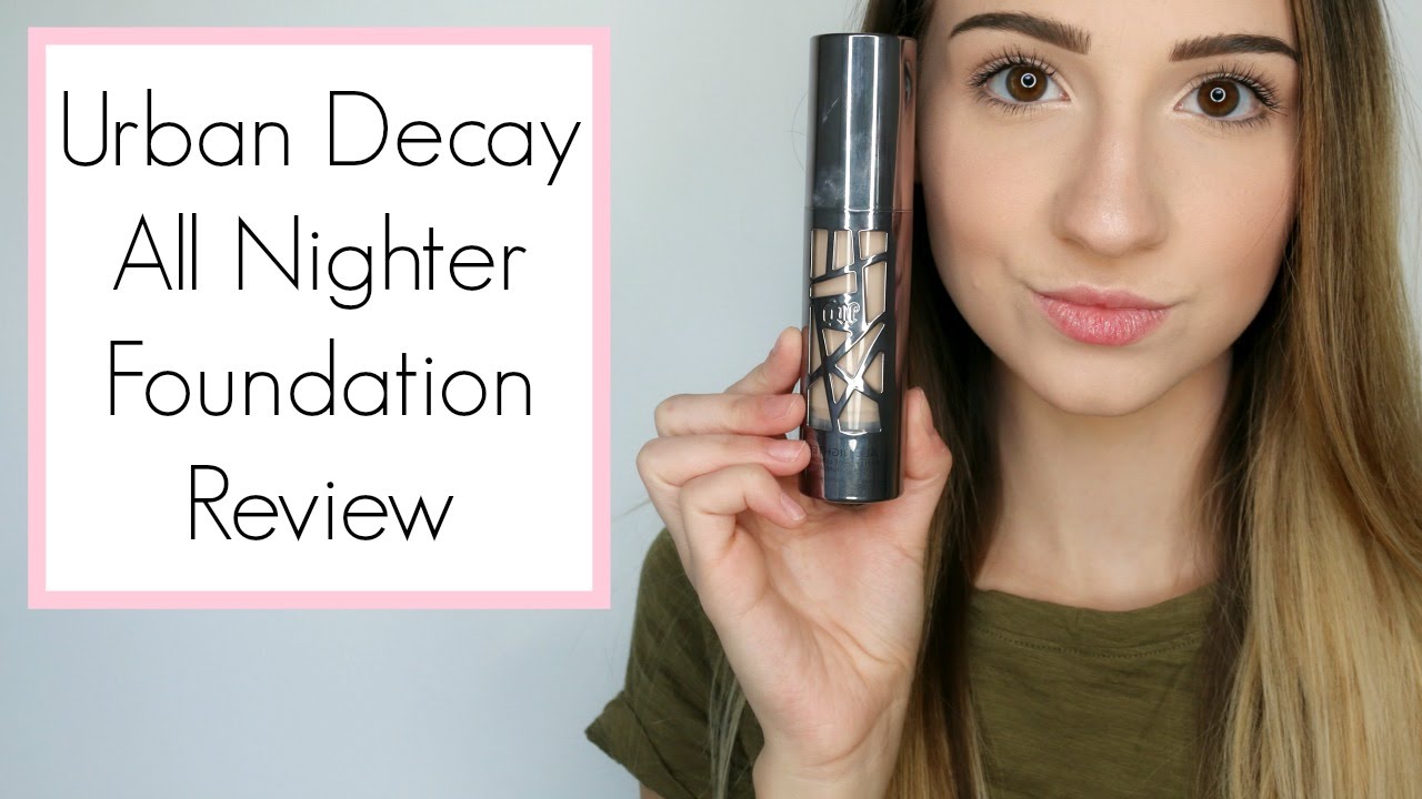 *NEW* Urban Decay All Nighter Foundation Review || BeautyChickee