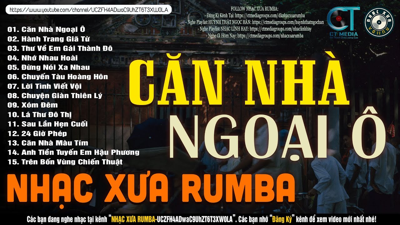 Nhạc Xưa Rumba Hiếm Có Vô Cùng | Lk Nhạc Lính Xưa, Nhạc Xưa 1975 Hay Bất Hủ | CĂN NHÀ NGOẠI Ô