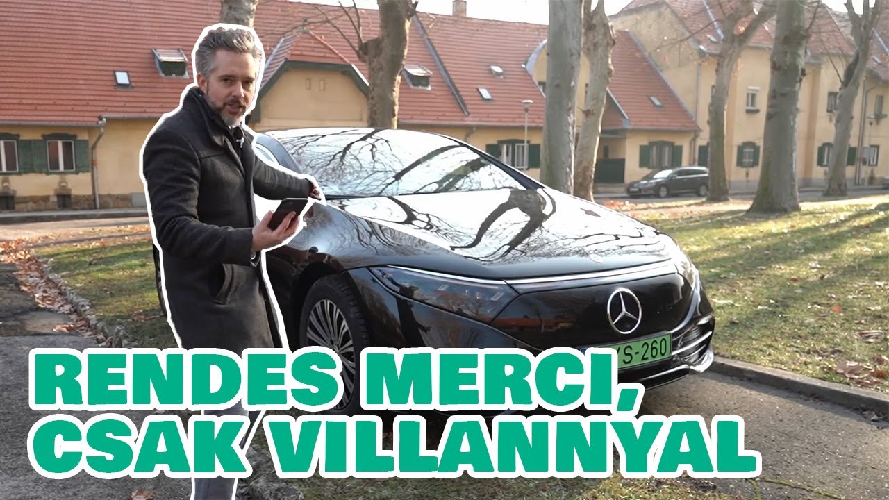 S Mercinek is jó, vagy csak elektromosnak? - Mercedes EQS menetpróba