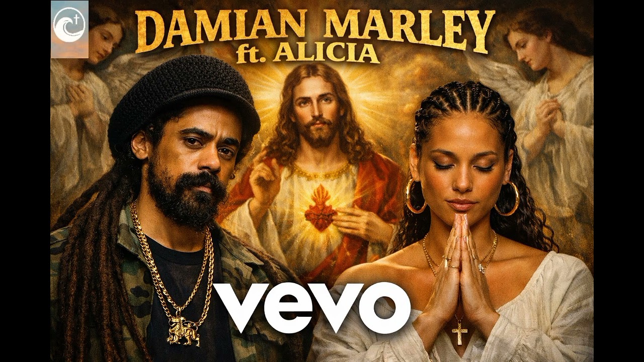 Lord, I lift your name high _ Damian Marley ft Alicia key (Official Gospel raggae lyrics)