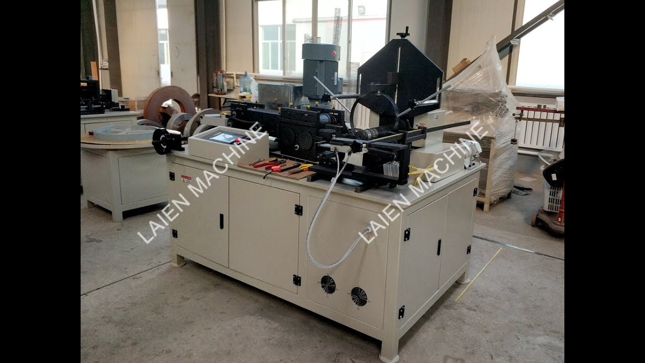 Expanded metal mesh spiral filter coiling machine/filter spiral rolling machine