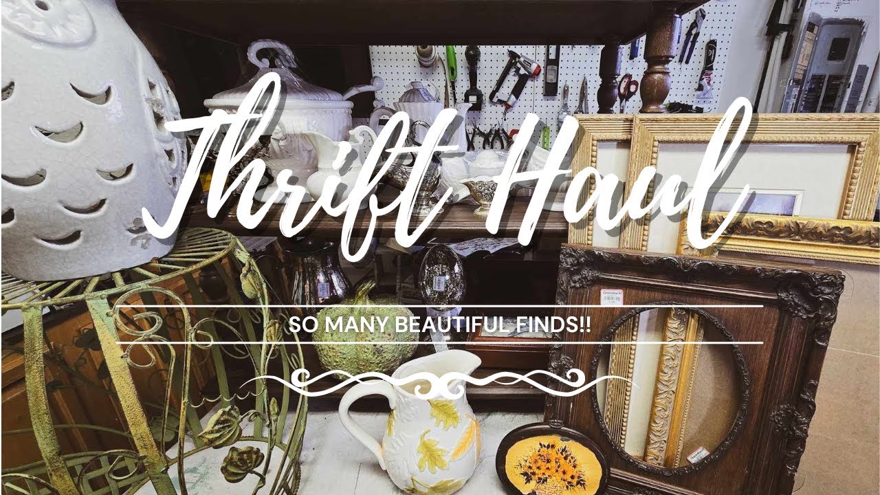 Thrift Haul • Thrifted Finds • Thrifting Adventures • Junk Run • Vintage Finds
