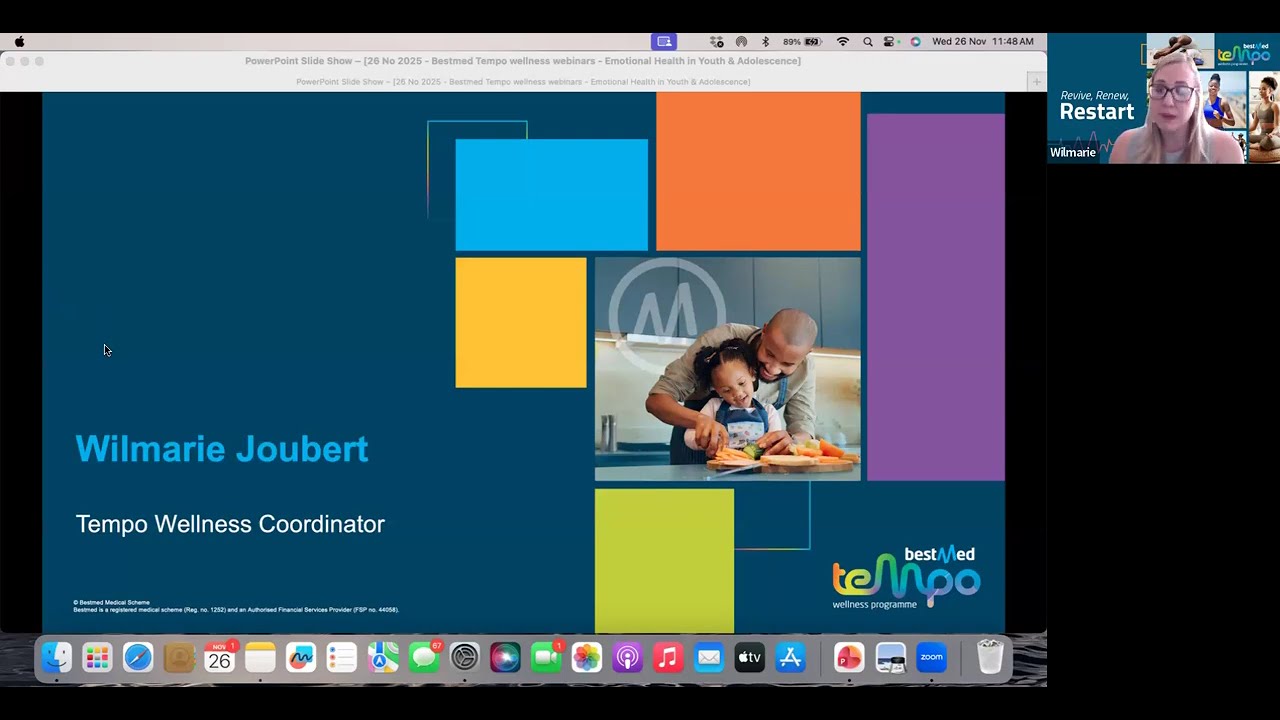 Tempo Wellness Webinar on emotional health in kids and teens