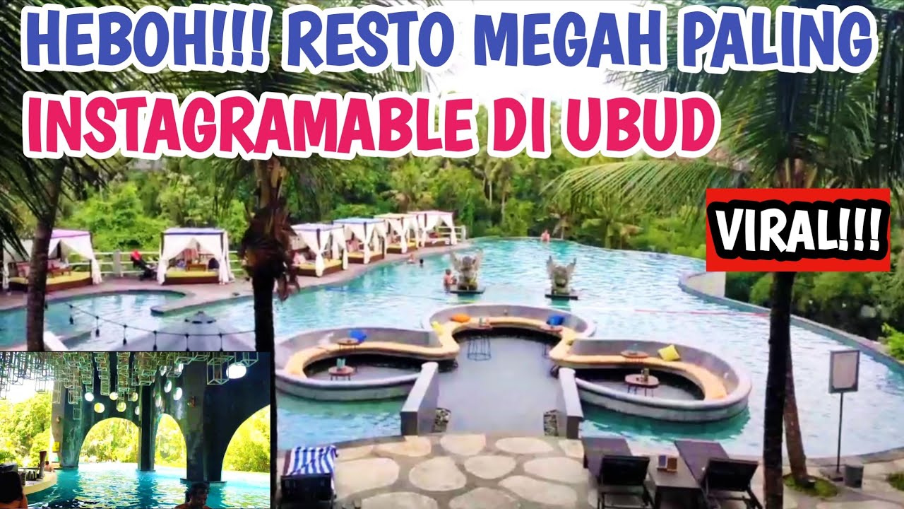 HEBOHH!!! RESTO INI VIRAL PALING INSTAGRAMABLE DI UBUD!TLAGA SINGHA BALI