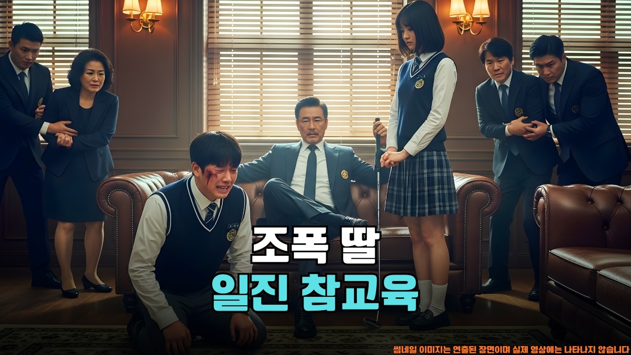 왕따 전학생의 아빠가 한국 조폭 서열 1위라면? (충격 반전)
