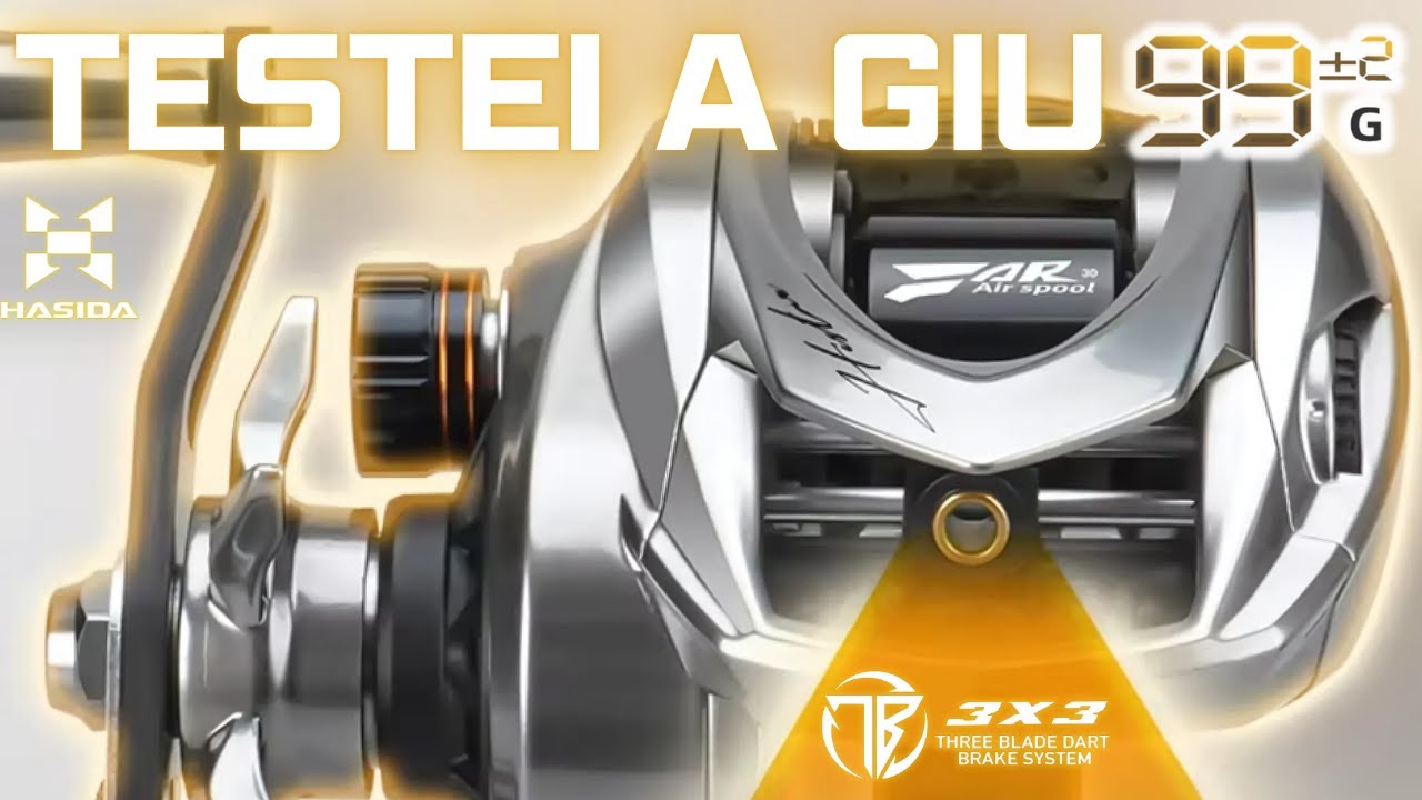 Carretilha HISTAR GIU 99 é boa? Teste de arremesso