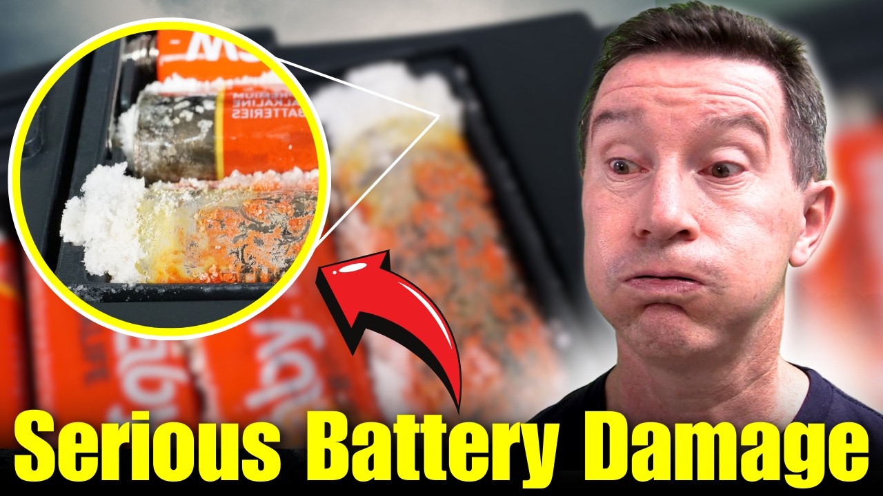 EEVblog 1668 - HORRIFIC Alkaline Battery Leakage in Rare Prototype Multimeter