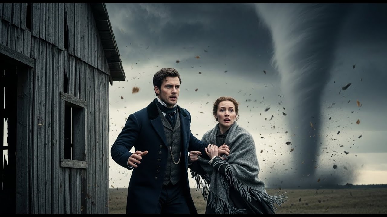 THE POOR BEGGAR SAVED THE DUKE DURING THE TORNADO — AND WHAT HE GAVE HER LEFT THE WHOLE TOWN SHOCKED