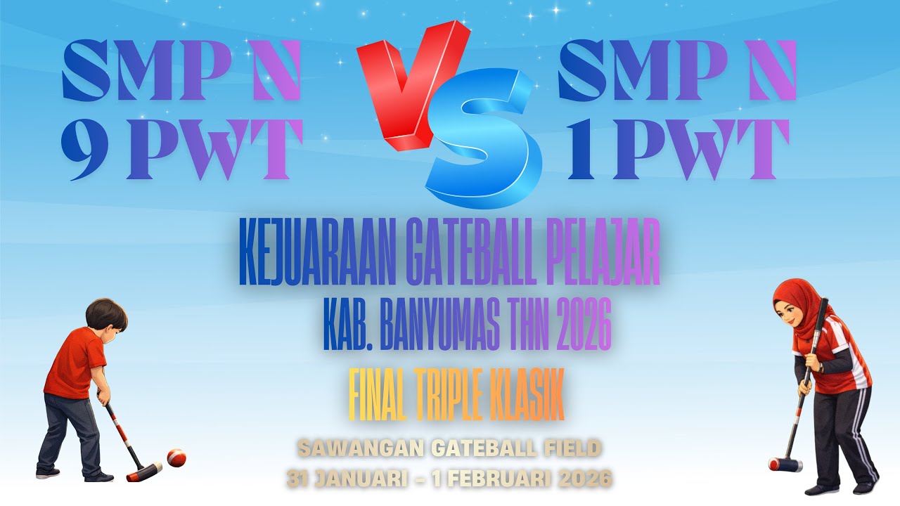 KEJUARAAN GATEBALL PELAJAR KAB. BANYUMAS TH. 2026 -  SPENSE VS SPENSA PWT 🔥