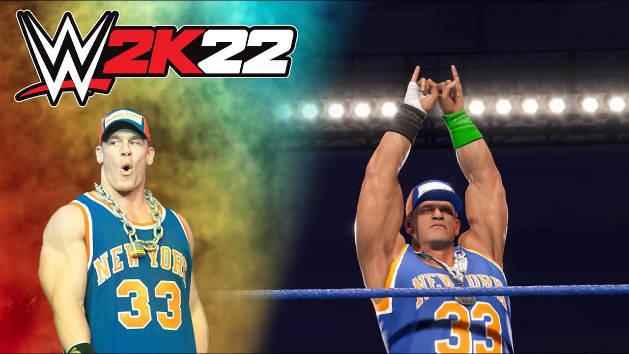 WWE 2K22 - John Cena Retro (Thuganomics) Entrance, Finisher & Victory Scene