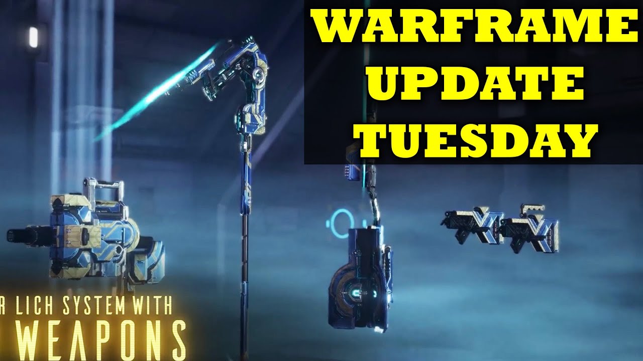 Warframe Sister Of Parvos Releases Tuesday! Weapon Farming Time!