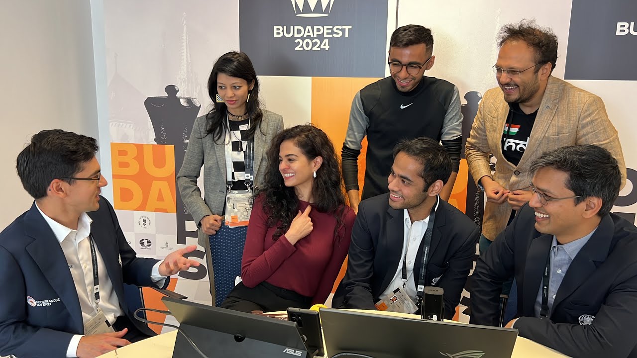 Arjun Wins The GOLD | 45th Budapest Olympiad