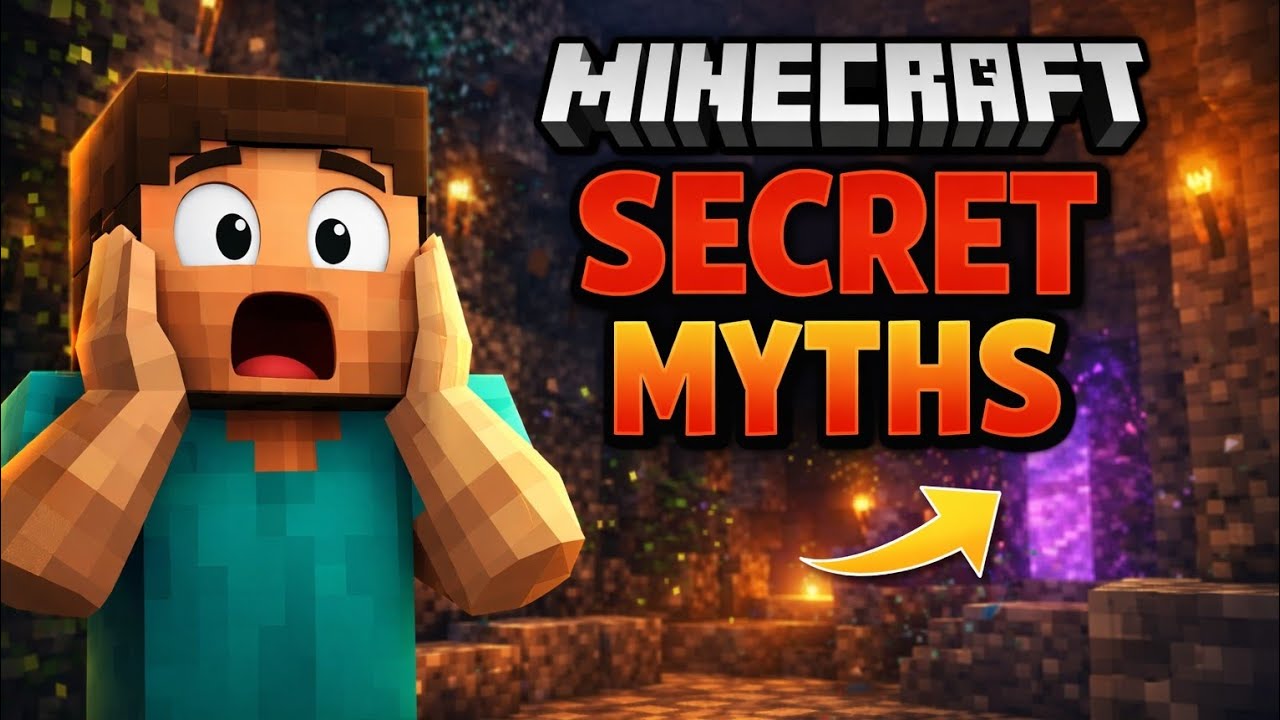 Minecraft Secret Myths 😱 | Real vs Fake Minecraft Myths (Hindi)