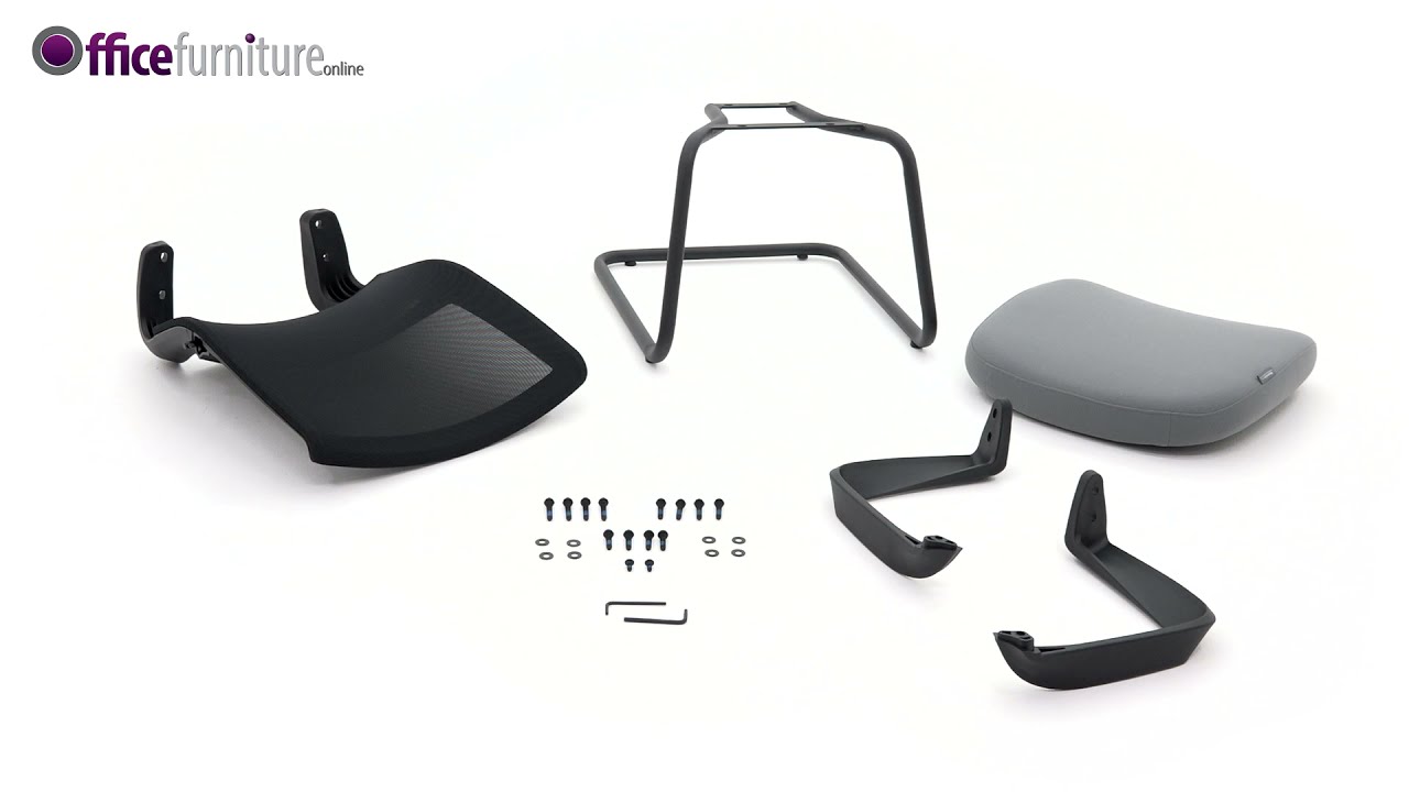 Orbit Mesh Back Visitor Chair - Assembly Guide