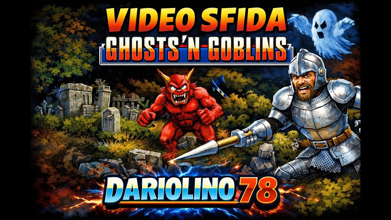 Video sfida 2021-1: Ghosts'n Goblin (C64)