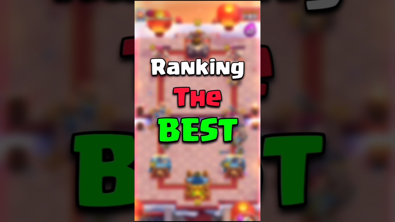 Ranking Every Champion in Clash Royale (May 2025 Meta) #clashroyale