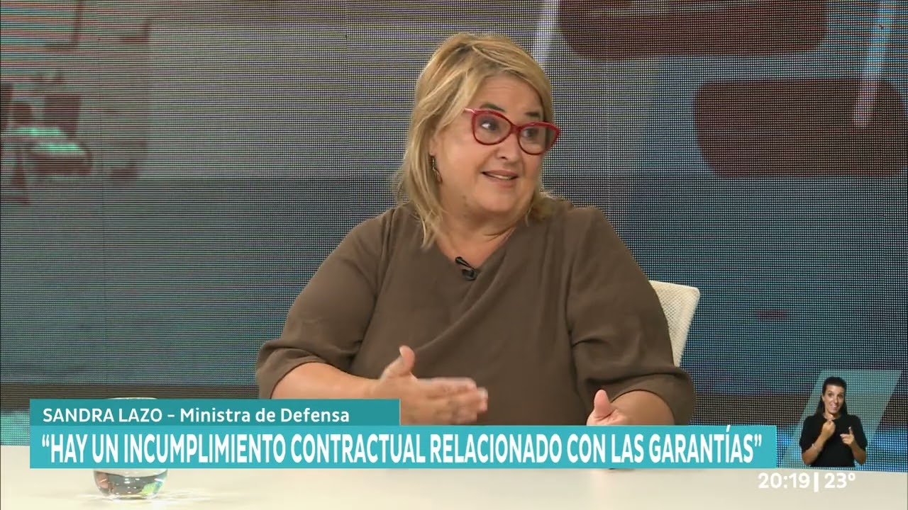 “Hay un incumplimiento contractual” de Cardama | Entrevista ministra de Defensa, Sandra Lazo