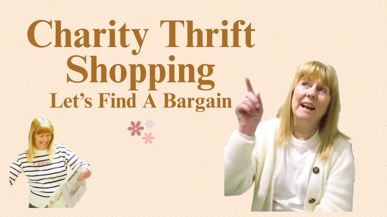 Charity Shop, Thrift Haul, Bargain Finds | Looking For Spring Decor