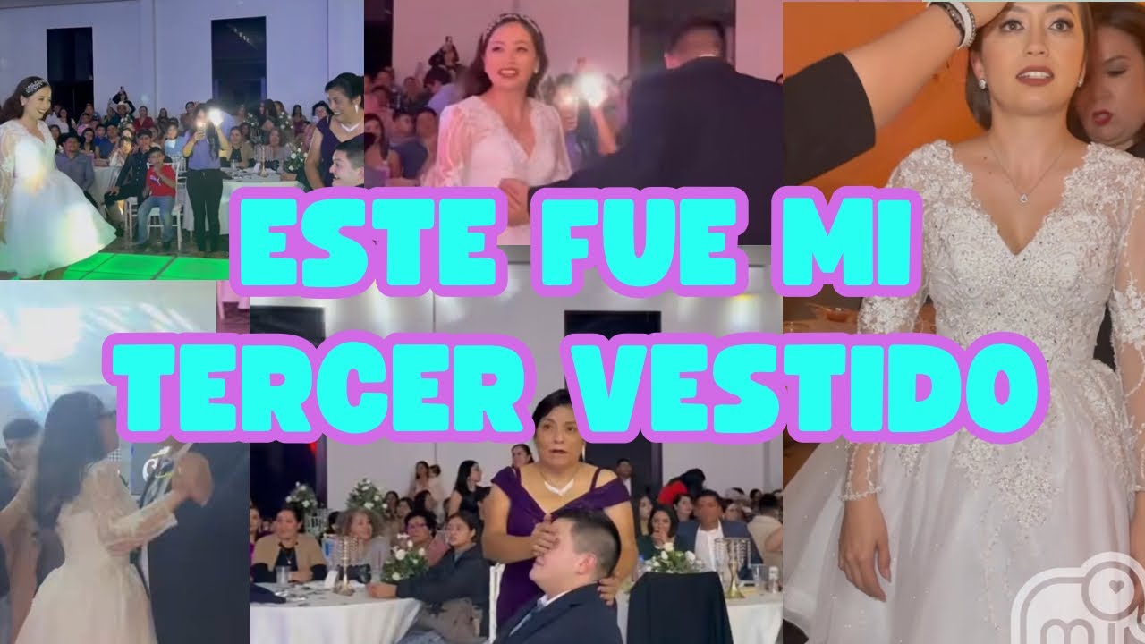 Este fue mi tercer vestido de la fiesta/mariajessica 🫶🏻 