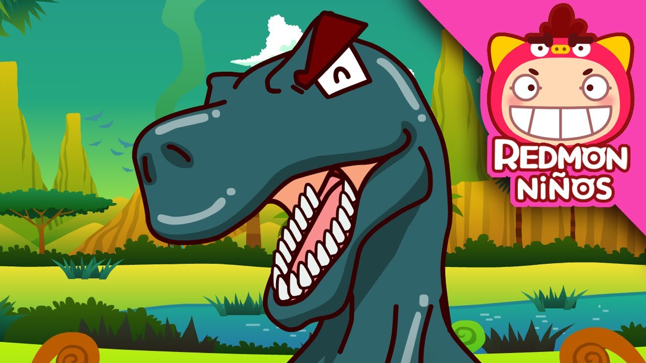 Canción de Tirannosaurio | Canciones de Dinosaurios | REDMON NiÑOS