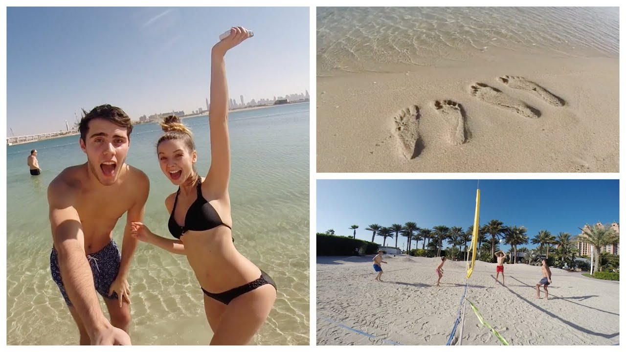 Having Fun At The Beach | Vlogmas